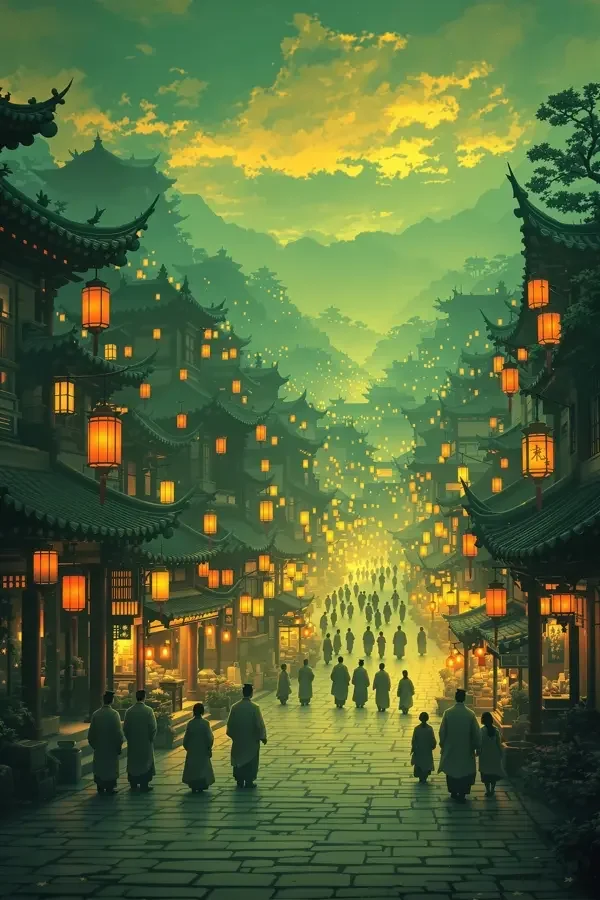 长安烟火 轮播海报